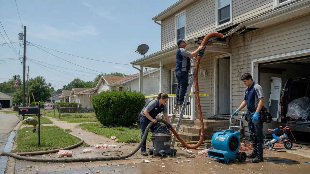 Water Damage Restoration in Bringhurst, IN near me